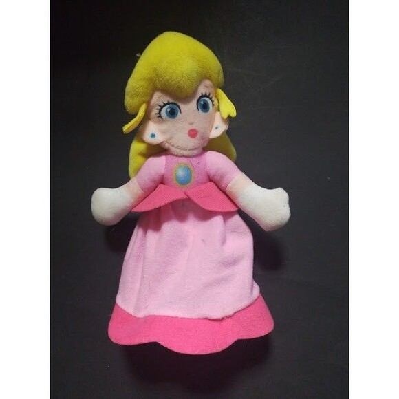 Nintendo Super Mario Princess Peach Stuffed Animal Anime Plush - Picture 7 of 11